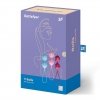 Zestaw kulki do pochwy Satisfyer Balls C03 double duże